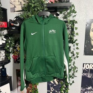 Cal Poly Dri Fit Zip Up Hoodie